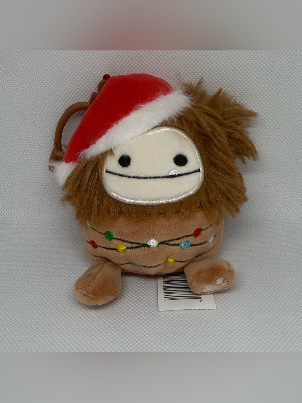 Squishmallows Santa Benny Clip